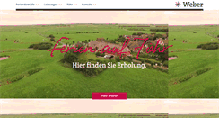 Desktop Screenshot of ferien-auf-foehr.de